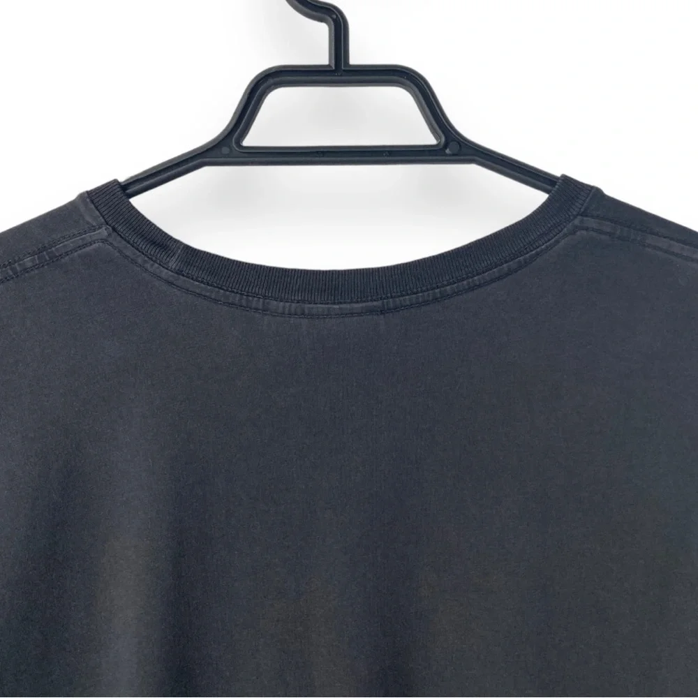 Unisex Black Adidas Graphic Print T-shirt L - Picture 8 of 8